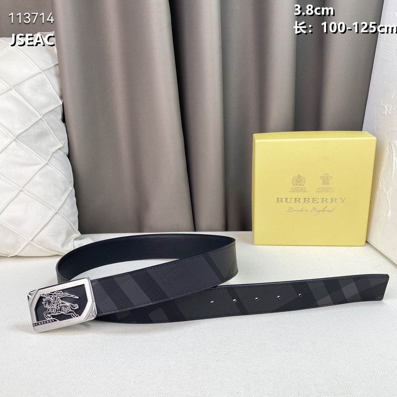 Burberry belt 38mmX100-125cm 8L11